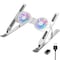 Purely F82 Portable Foldable Cooling Laptop Electronic Stand Dual Fans for Laptop/Phone PLSF82 - alternate 1